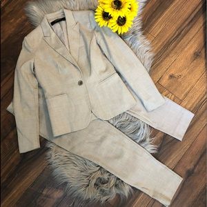 Zara Cream Blazer & Suit Jacket